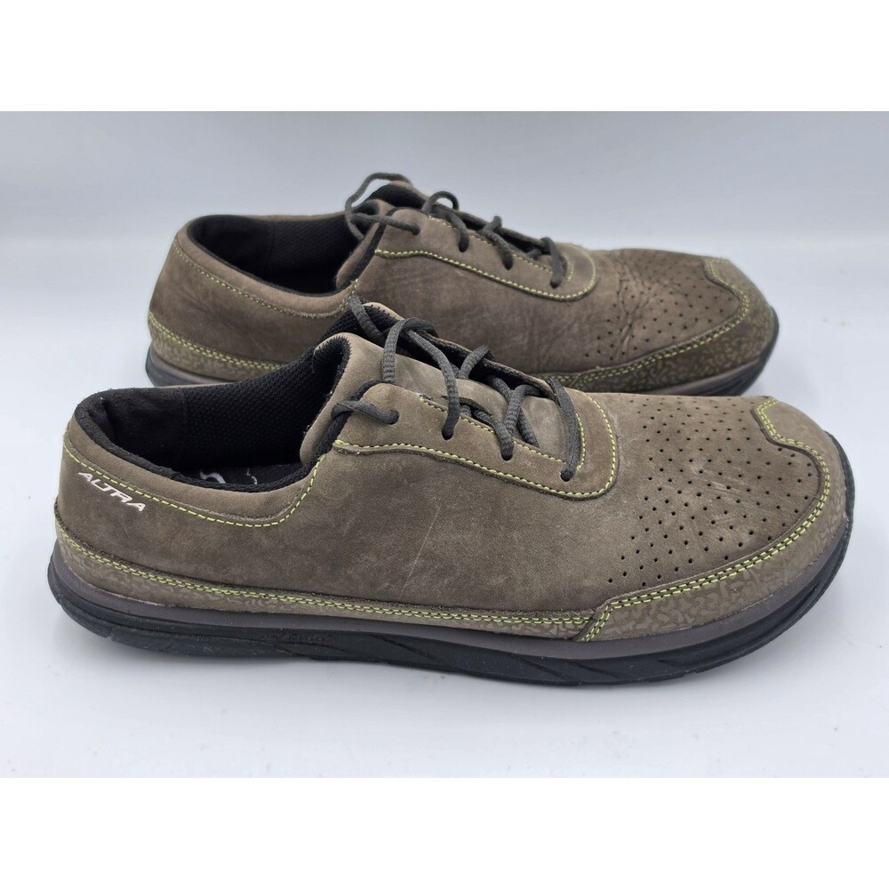 Altra Intuition Everyday Brown Suede Leather Walking Shoe A2473 Women's Size 11